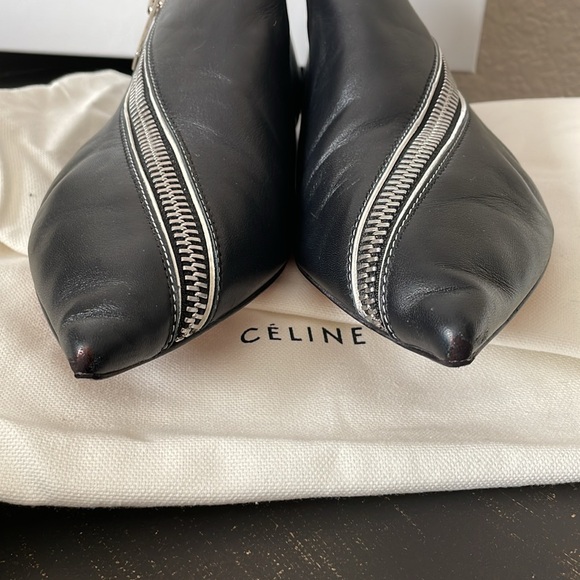 Celine Zip Low Bootie - Picture 9 of 12